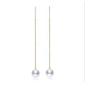 Popular 14K 18K Fresh Water Pearl Stud Earrings